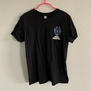 plain black CA shirt
